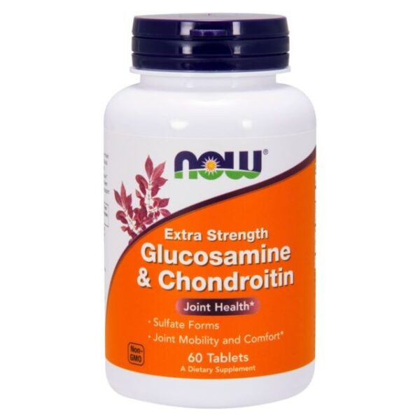 NOW FOODS GLUCOSAMINE & CHONDROITIN 60CPS