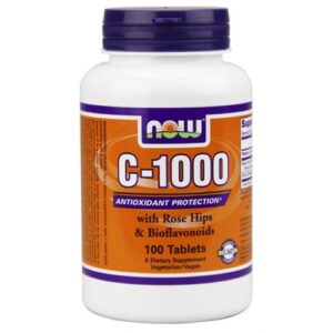 VITAMIN C-1000 WITH ROSE HIPS&BIOFLAVONOID 100tbl
