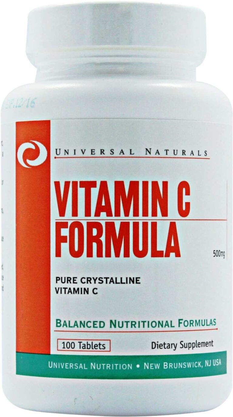 UNIVERSAL Vitamin C-500mg - 100tbl