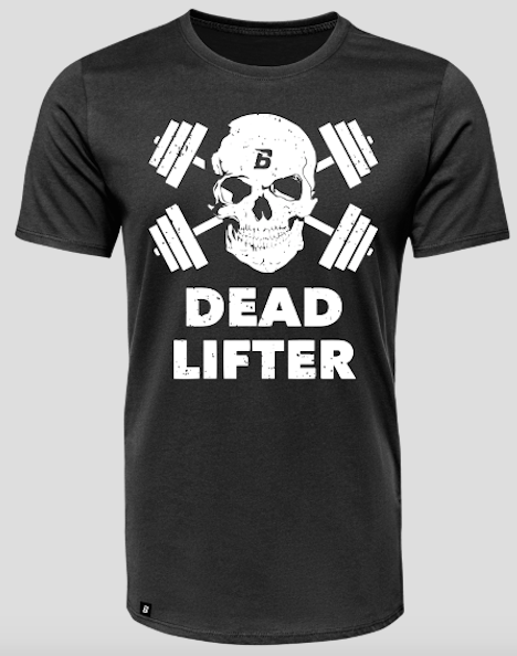 BP T-Shirt GREY *Dead Lifter*