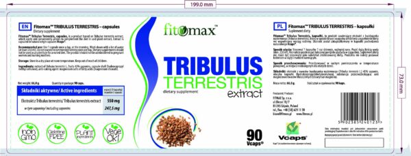 Fitomax Tribulus Terrestris - 90 kapslit