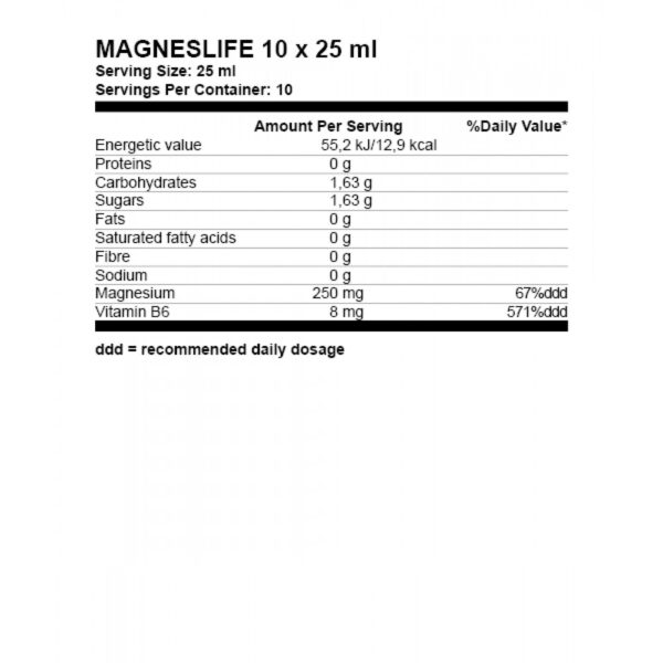 Nutrend MagnesLife - 10x25ml
