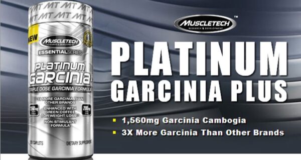 Muscletech Platinum Garcinia Plus - 120kapslit