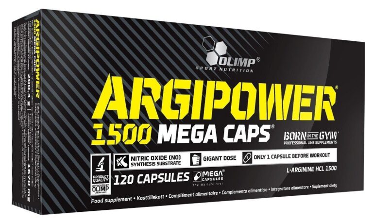 Olimp Argi Power 1500 Mega Caps - 120 kapslit