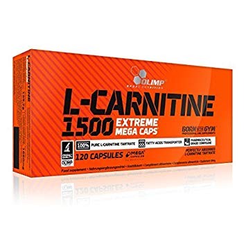 Olimp L-Carnitine 1500 Mega Caps - 120 kapslit
