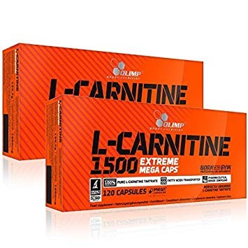 Olimp L-Carnitine 1500 Mega Caps - 120 kapslit