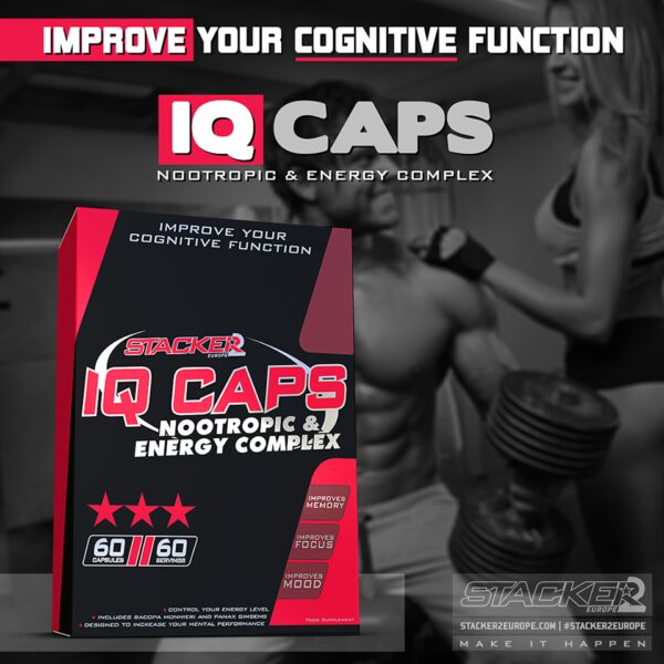 Stacker2 IQ Caps - 60 kapslit.
