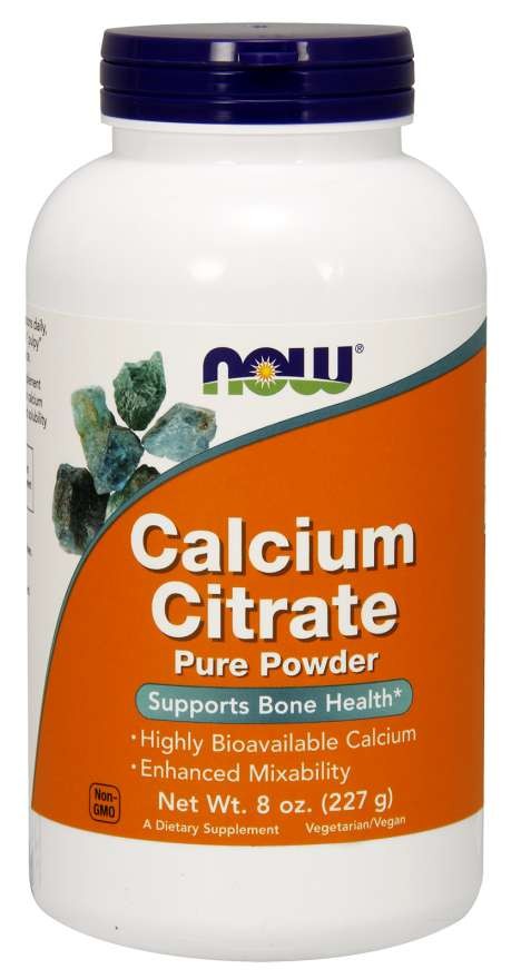 NOW Foods Calcium Citrate Pure Powder - 227g