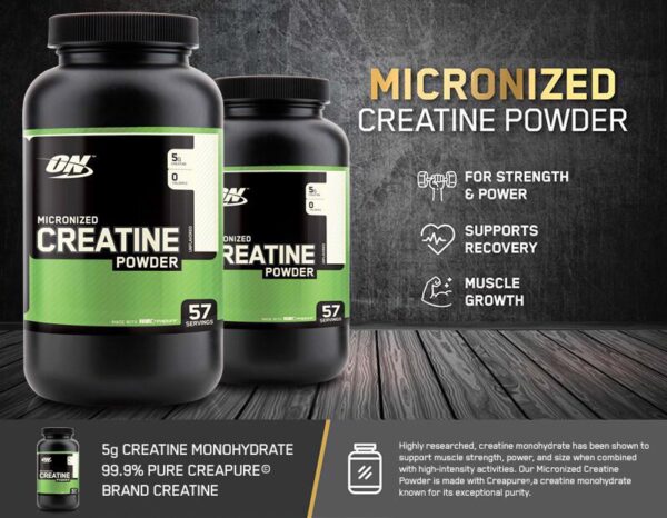 OPTIMUM NUTRITION Creatine Powder - 600g