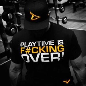 Dedicated T-Shirt "Playtime is over"