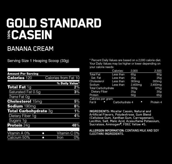 Optimum Nutrition 100% Casein - 908g