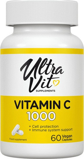 VPLabs ULTRAVIT Vitamin C(1000mg) - 60 kapslit.