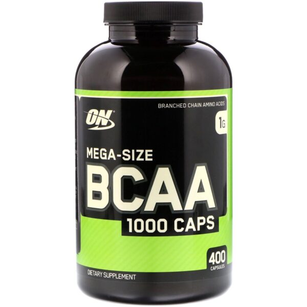 OPTIMUM NUTRITION Mega-Size BCAA 1000 - 400 kapslit