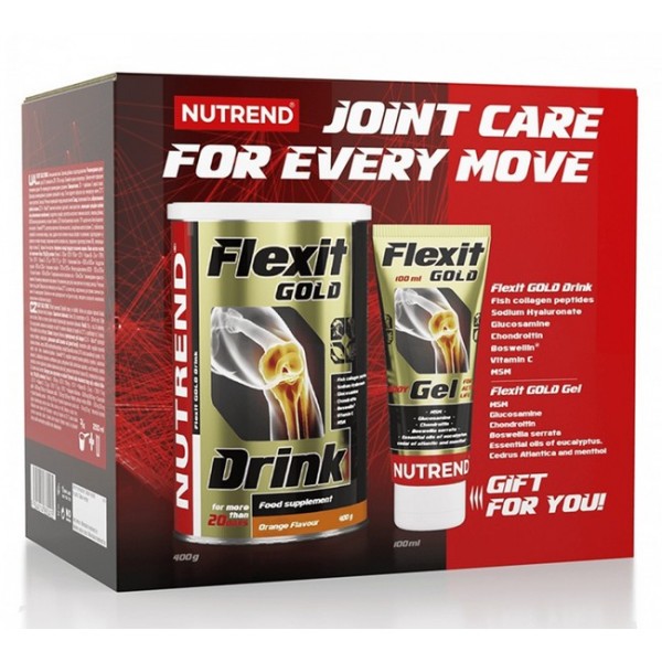 Flexit Drink Gold - 400g + FleGELGold 100ml.