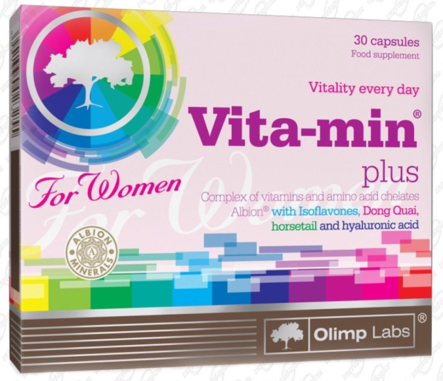Olimp Vita-Min Plus For Women - 30 kapslit.