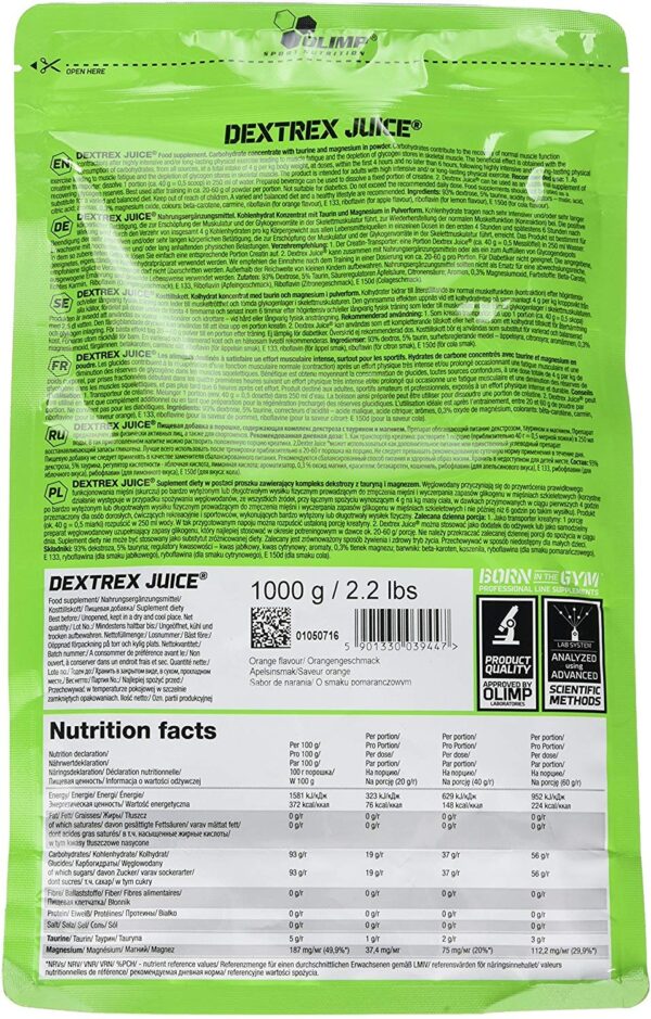 Olimp Dextrex Juice - 1000g