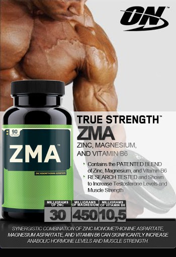 Optimum Nutrition ZMA - 90 kapslit.