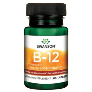 Swanson Vitamin B-12 - 500mcg - 100 kapslit.