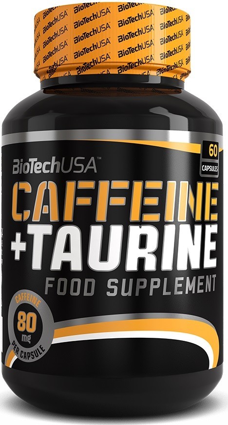 Biotech USA Caffeine + Taurine - 60 kapslit.