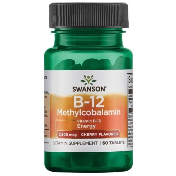 Swanson Vitamin B-12 - 2500mcg - 60 kapslit.