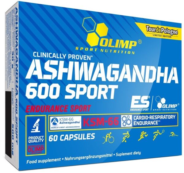 Olimp Ashwagandha 600 Sport - 60kapslit.