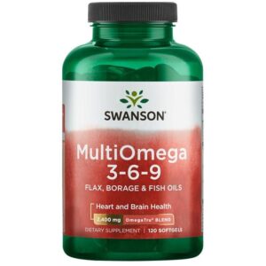 Swanson Multi Omega 3-6-9 - 120 soft gels.