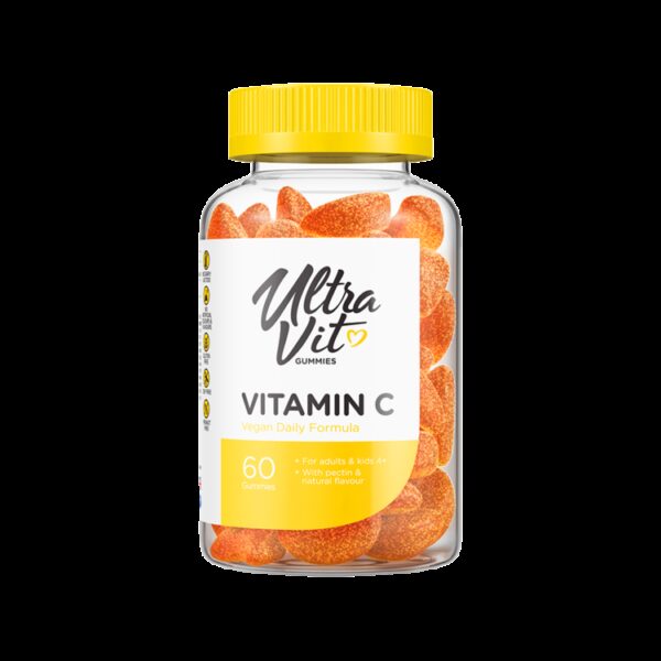 ULTRAVIT Gummies Vitamin C - 60 kummikommi.