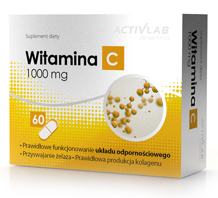 Activlab Pharma Vitamin C 1000mg - 60 kapslit.