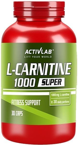 Activlab L-Carnitine 1000 Super - 30 kapslit.