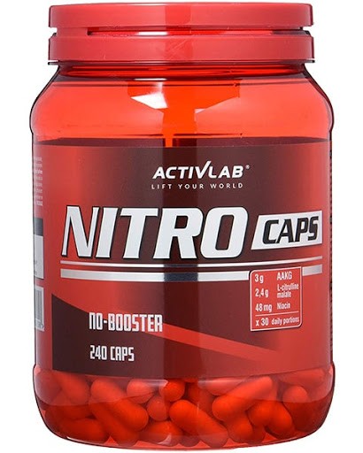Activlab Nitro Caps - 240 kapslit.
