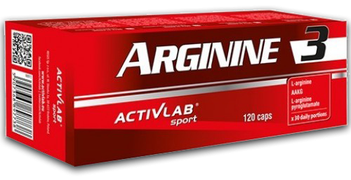 Activlab Arginine 3 - 120 kapslit.