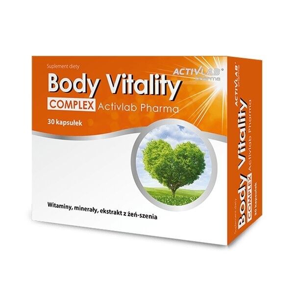 Activlab Pharma Body Vitality Complex - 30 kapslit.