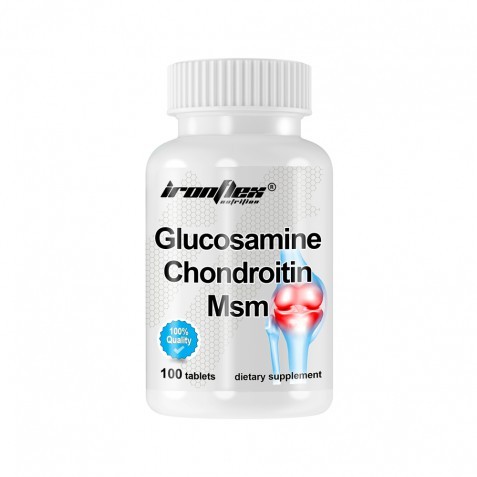 Ironflex Glucosamine Chondroitin msm Triple - 100tbl