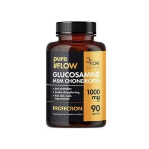 3Flow Solution Glucosamine MSM Chondroitin 1000mg PF - 90 kapslit.