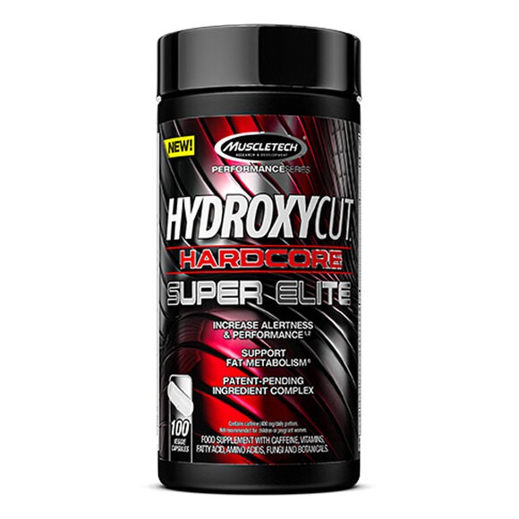 Muscletech Hydroxycut Hardcore SUPER Elite - 100 kapslit.