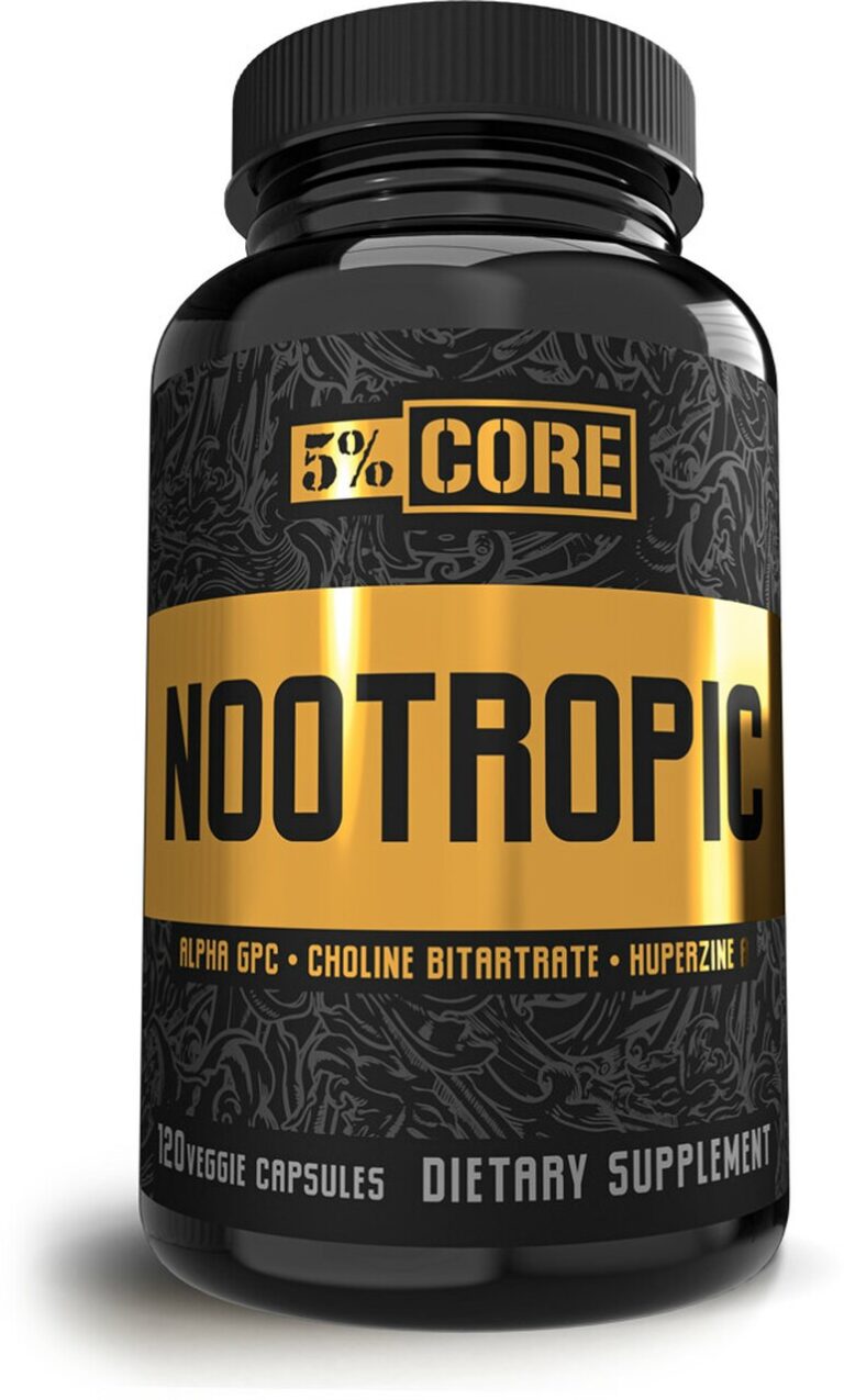 5% Nutrition Core Nootropic - 120 kapslit.