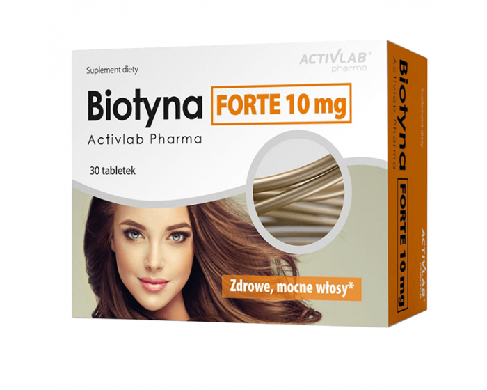 Activlab Biotyna Forte 10mg - 30 kapslit.