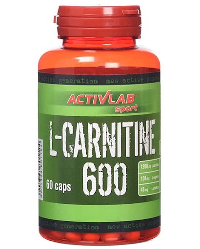 Acitvlab L-Carnitine 600 - 60 kapslit.