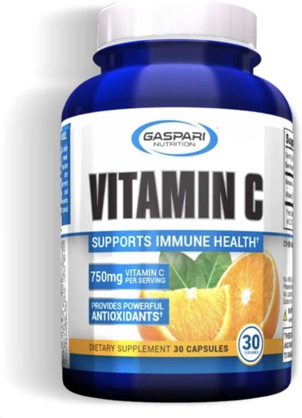 Gaspari Nutrition Vitamin C 750mg - 30 kapslit.