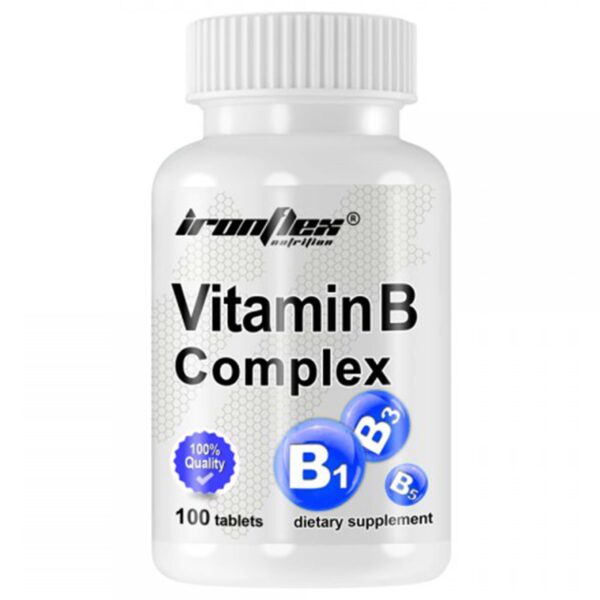 Ironflex Vitamin B Complex - 100 kapslit.