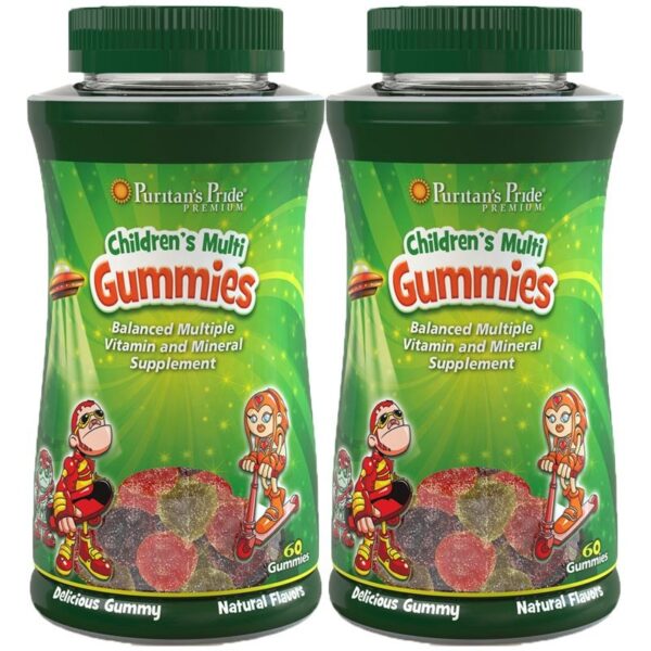 Puritan's Pride Multi Gummies - 60 gummies.