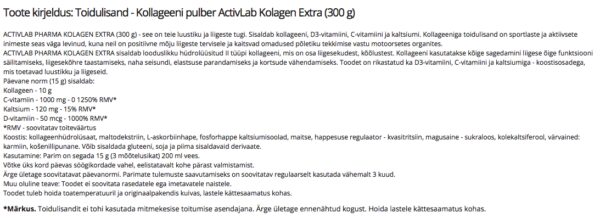 Activlab Pharma Kolagen Extra - 300g.