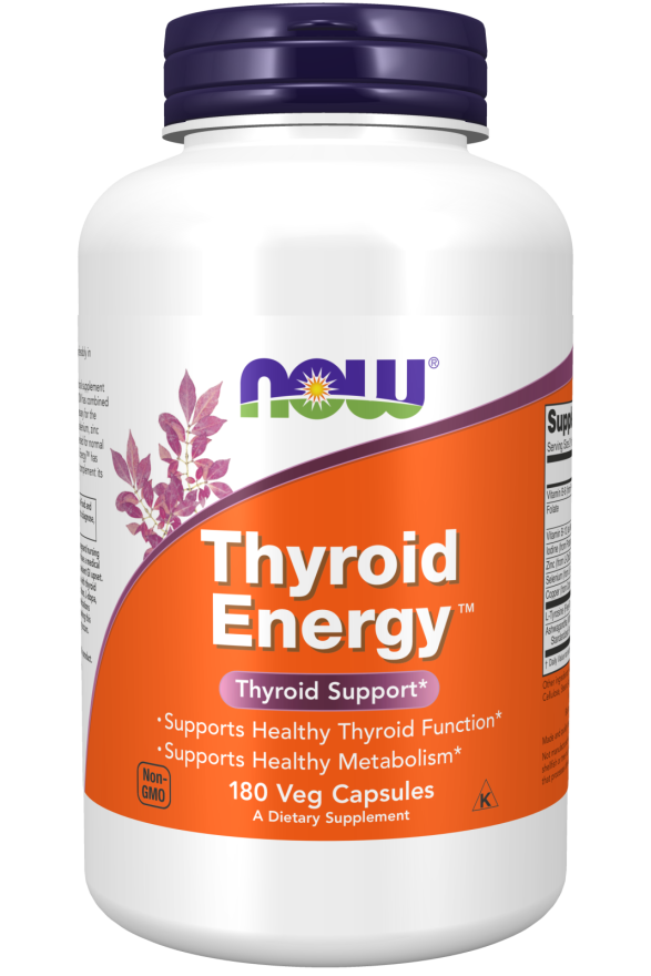 NOW FOODS Thyroid Energy - 180 kapslit