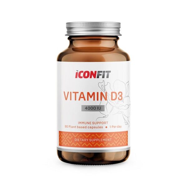 ICONFIT Vitamin D3 4000 IU - 90 kapslit.