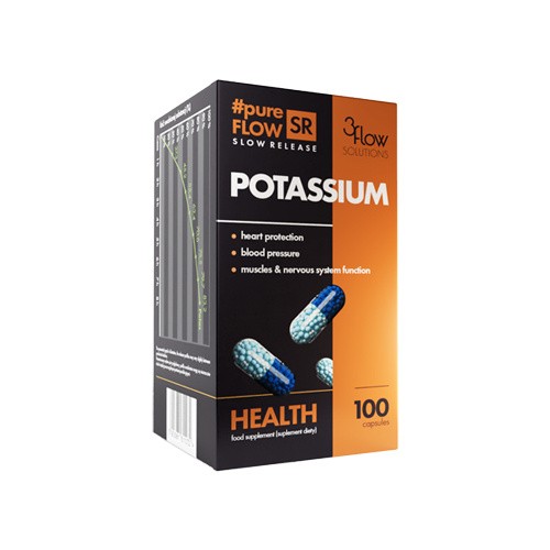3FLOW SOLUTIONS Potassium - 100 kapslit.