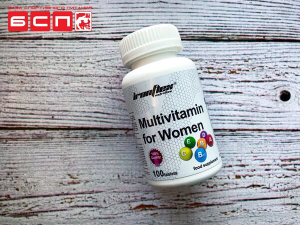 Ironflex Multivitamin for Women - 100 kapslit.